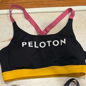 Peloton Color Block sports bra, size M
